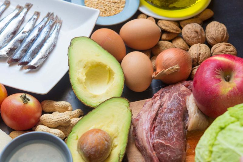 avokado vajcia maso lowcarb