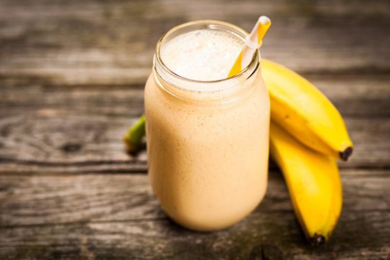 smoothie objemovka banan protein ako nabrať svaly