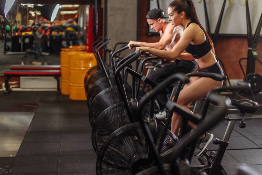 cvičenie na airbike