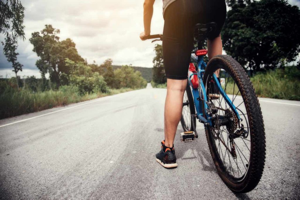 zadné koleso bicykla