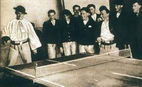 stolný tenis história