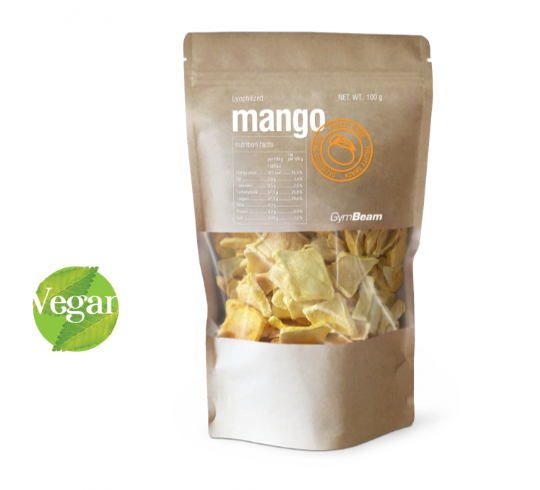 Lyofilizované mango