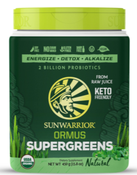 Sunwarrior Ormus Warrior Super Greens Bio 450 g